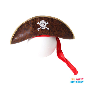 Deluxe Brown Pirate Hat