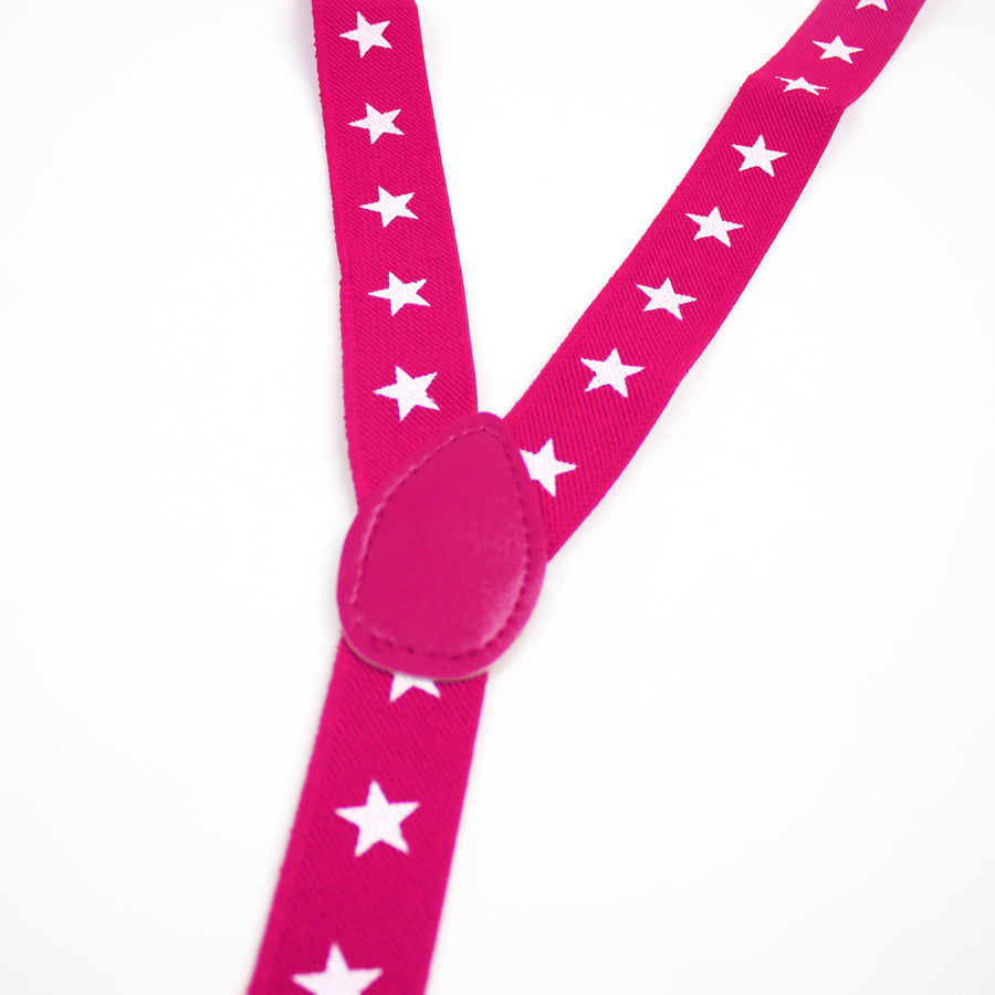 Pink Star Suspender