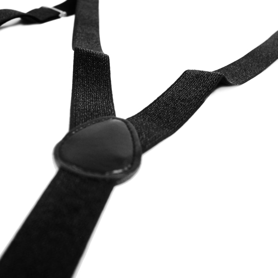 Black Glitter Suspender