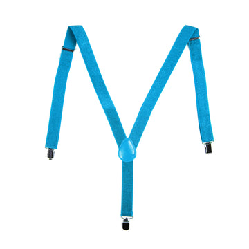 Light Blue Glitter Suspender