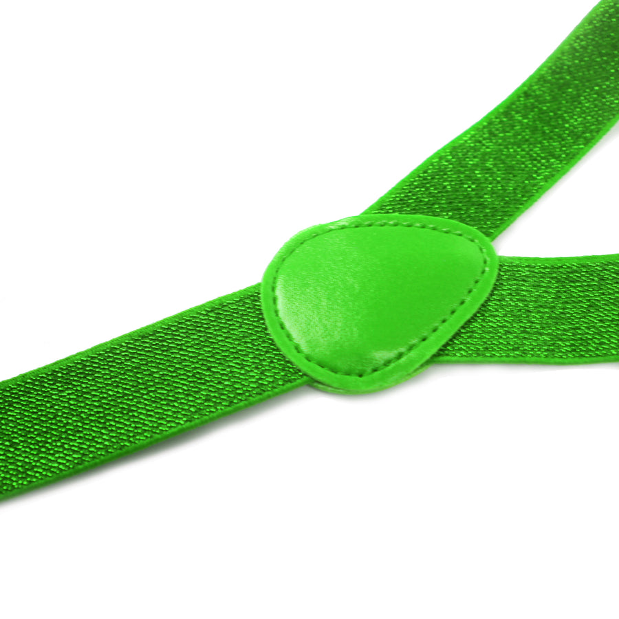 Green Glitter Suspender