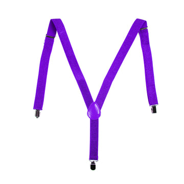 Purple Glitter Suspender