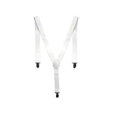 Plain Suspender (White)