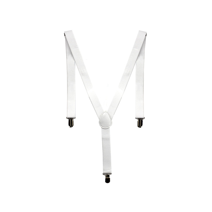 Plain Suspender (White)