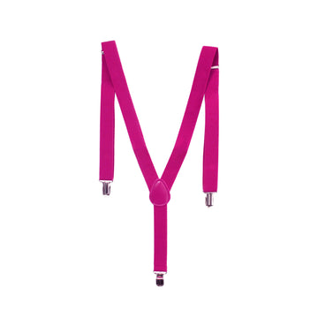 Plain Suspender (Hot Pink)