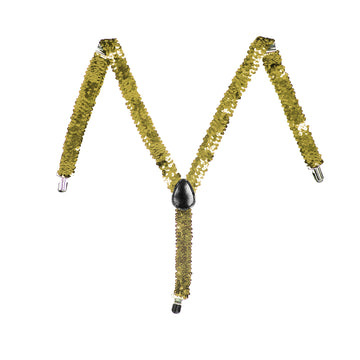 Gold Sequin Suspender