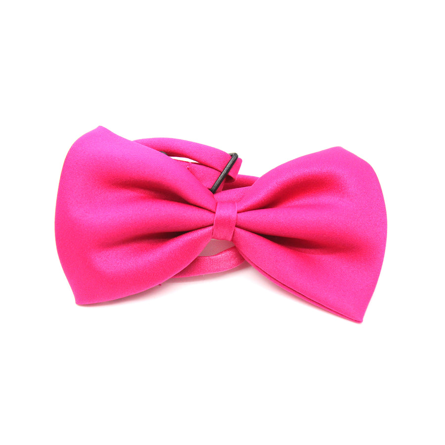 Plain Bow Tie (Hot Pink)