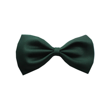 Plain Bow Tie (Pine Green)