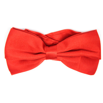 Large Plain Bow Tie (Red)