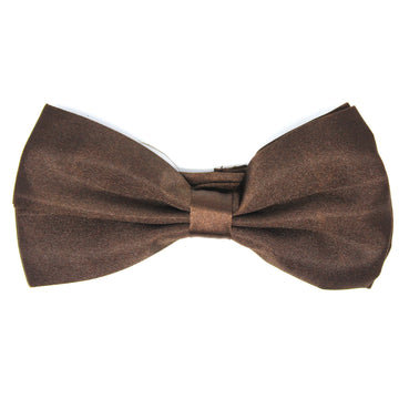 Large Plain Bow Tie (Brown)