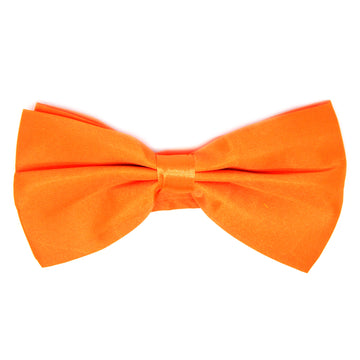Large Plain Bow Tie (Orange)