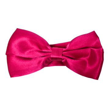 Large Plain Bow Tie (Hot Pink)