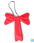 Jumbo Red Silly Cat Bow Tie