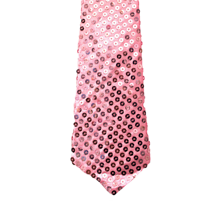 Sequin Tie (Light Pink)