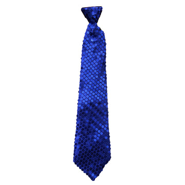 Sequin Tie (Blue)
