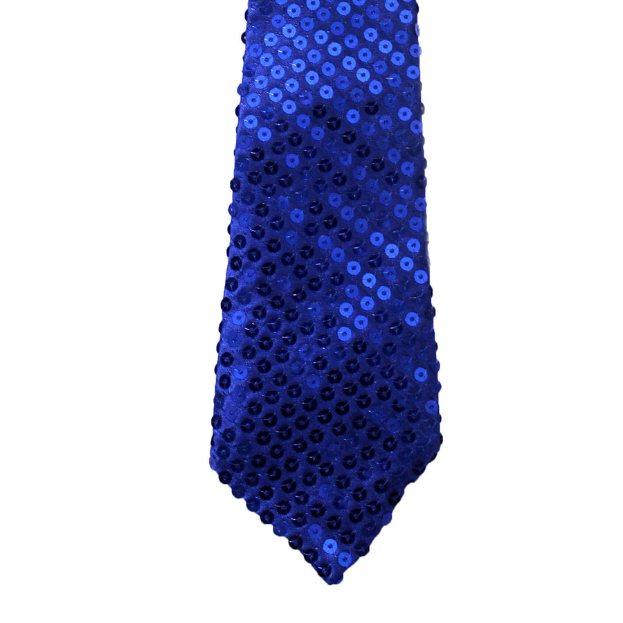 Sequin Tie (Blue)