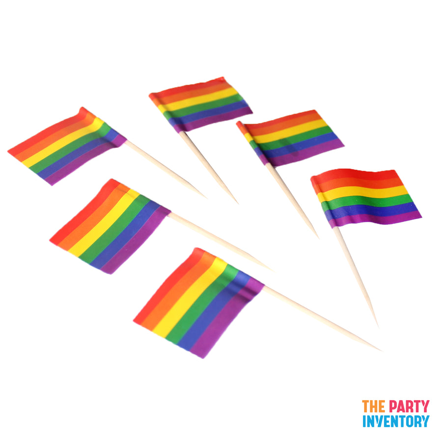 Rainbow Flag Toothpicks (50pk)
