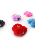Fluffy Baby Bear Key Ring