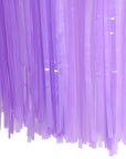 Neon Tinsel Curtain (Purple)
