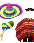 Deluxe Adult Mexican Costume Kit (Multicolour)