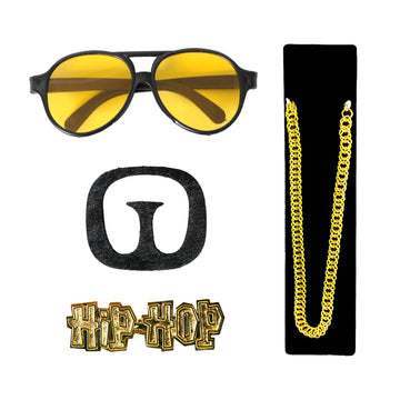 90s Rapper Costume Accessory Kit