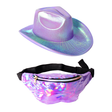 Space Cow Girl Costume Accessory Kit (Purple)