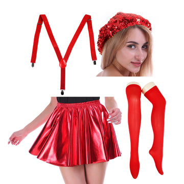 Red Christmas Outfit (Kids/Adults)