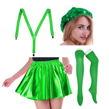 Green Christmas Outfit (Kids/Adults)