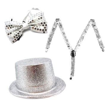 New Year Costume Accessory Kit (Silver)