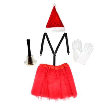 Deluxe Santa Claus Christmas Costume Kit (Kids/Adults)