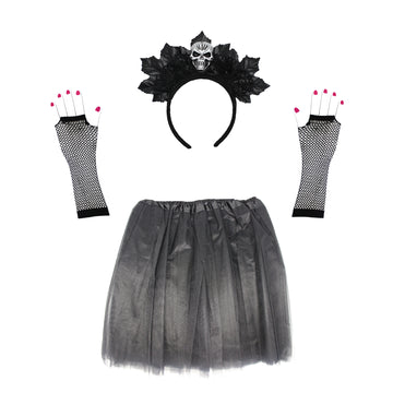 Halloween Tutu Costume Kit (Grave Queen)