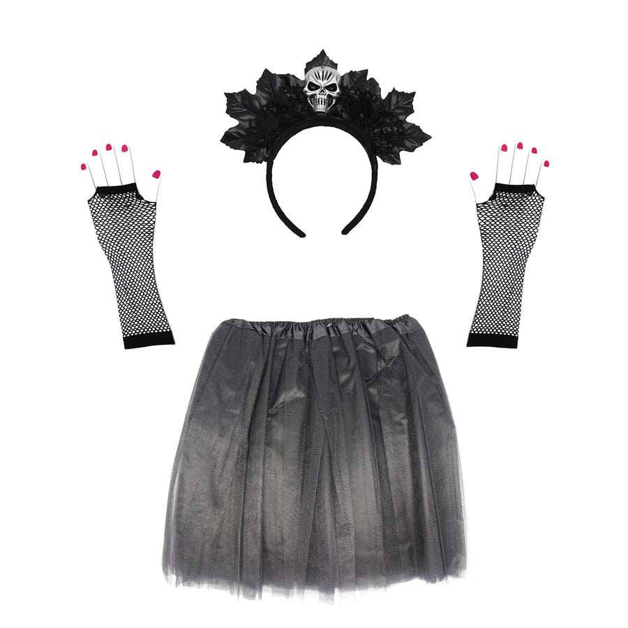 Halloween Tutu Costume Kit (Grave Queen)