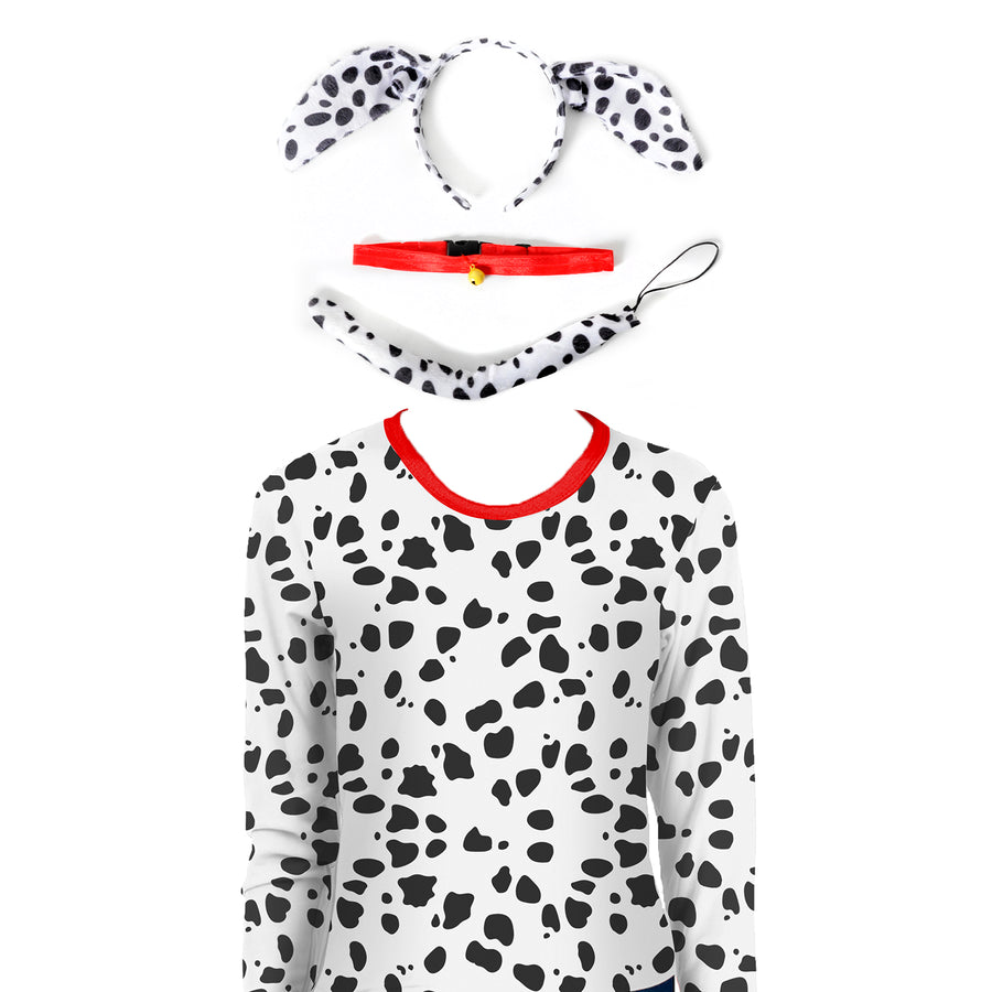 Kids Dalmatian Girl Costume Kit