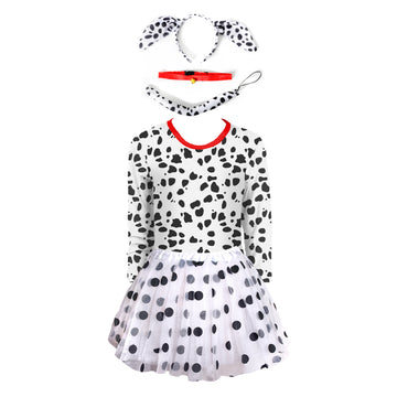 Kids Dalmatian Girl Costume Kit