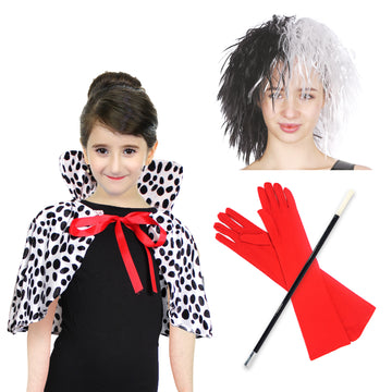 Cruel Dalmatian Lady Costume Kit (Kids/Adult)