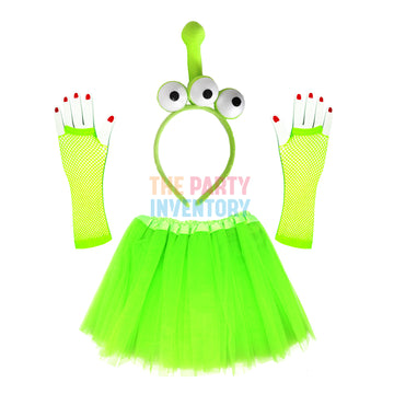 Green Alien Costume Kit (Kids/Adults)