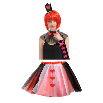 Red Heart Queen Costume Kit (Kids/Adults)