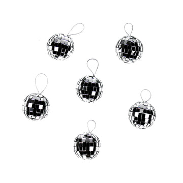 Mini Disco Mirror Ball 4cm (6pcs)