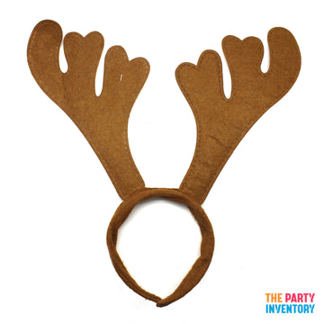 Brown Reindeer Christmas Headband