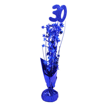 Age 30 Table Decoration (Blue)