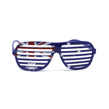 Australian Flag Lined Party Glasses