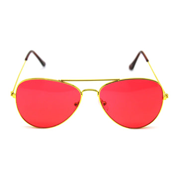 Aviator Party Glasses (Red)