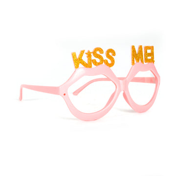 Kiss Me Party Glasses