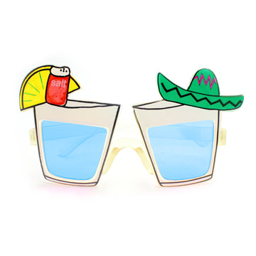 Blue Mexican Shot Glass Party Glasses