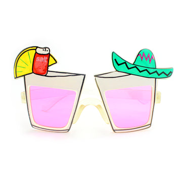Pink Mexican Shot Glass Party Glasses