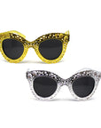 Fancy Pattern Metallic Party Glasses
