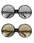 Honeycomb Bug Eyes Party Glasses