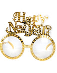 Happy New Year Cursive Party Glasses