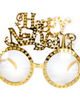 Happy New Year Cursive Party Glasses