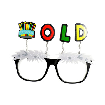 OLD Birthday Party Glasses